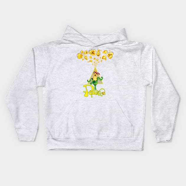 Banzaï for Popcorn Kids Hoodie by Pea Nuts